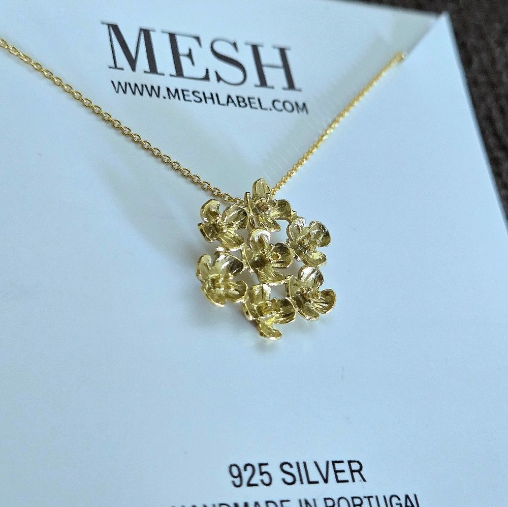 MESH "Lil Garden"💐 Pendant Necklace - NIB - Picture 16 of 16